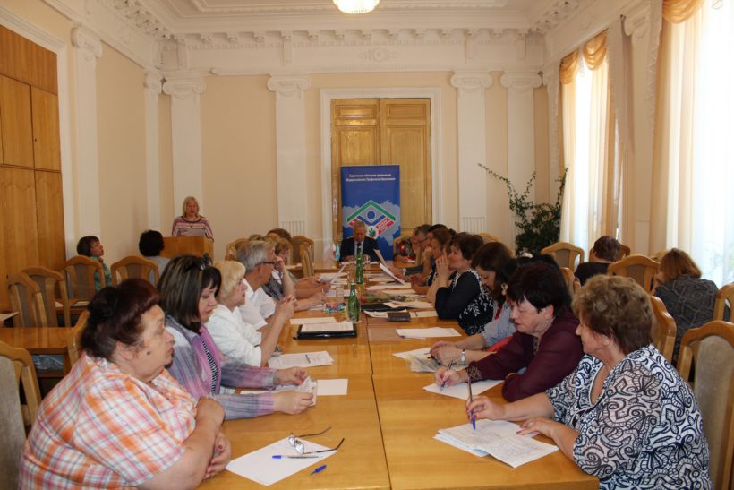 Заседание президиума областной организации Профсоюза