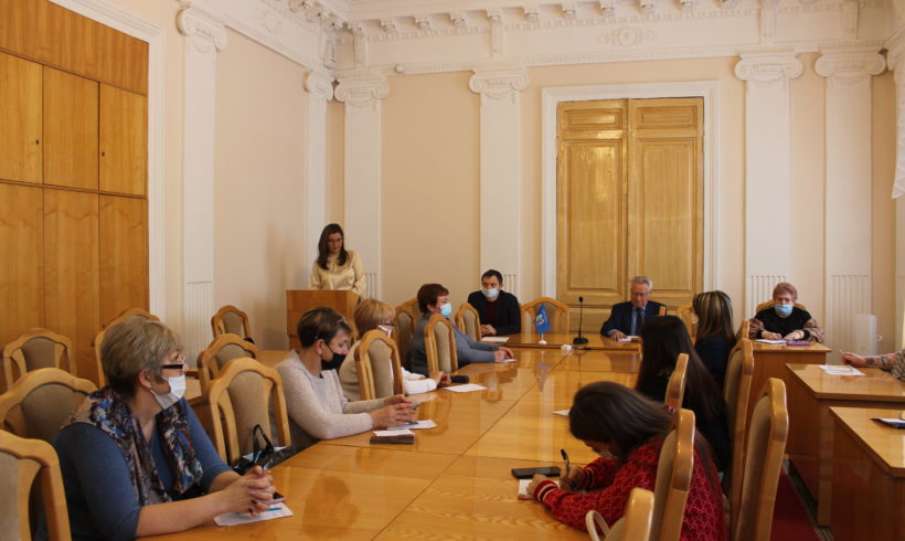 Состоялось заседание комитета профсоюзной организации Саратовского района