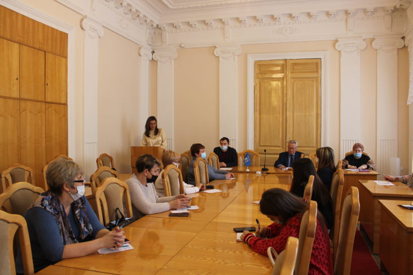Состоялось заседание комитета профсоюзной организации Саратовского района